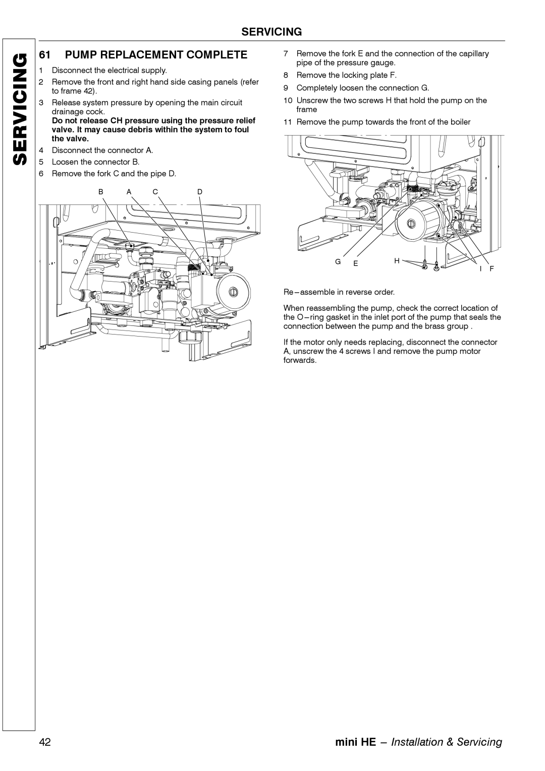 Mamiya C32, C28, C24 manual Pump Replacement Complete 