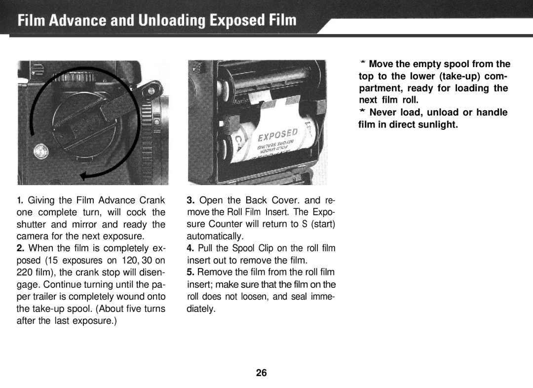 Mamiya PRO 645 manual 