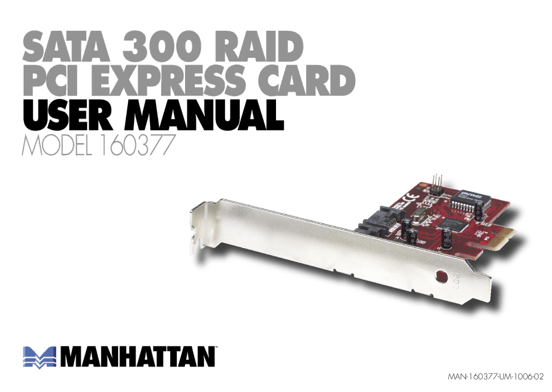 Manhattan Computer Products 160377 user manual Model 