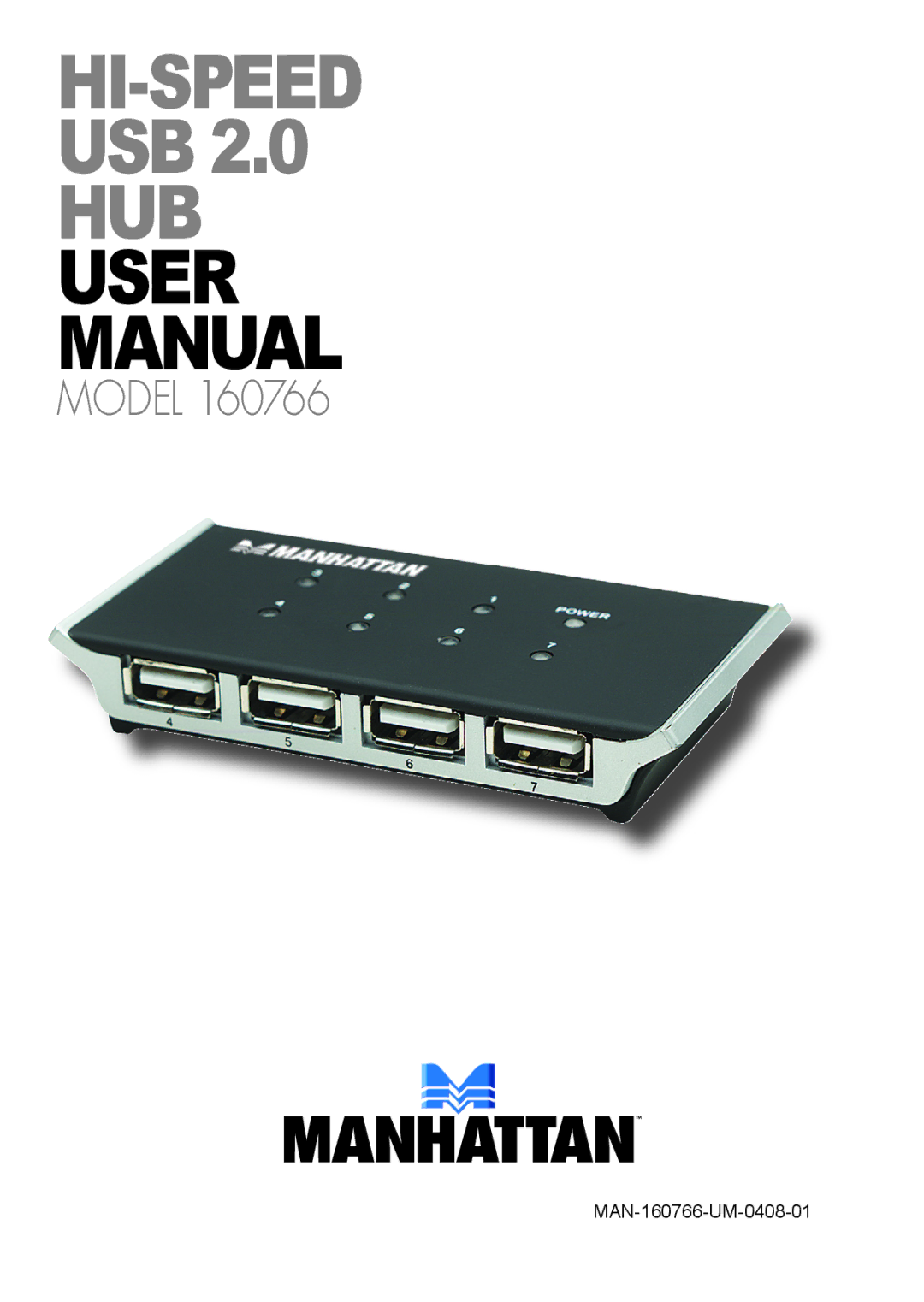 Manhattan Computer Products 160766 user manual Model 