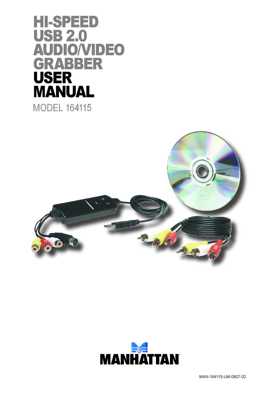 Manhattan Computer Products 164115 user manual Hi-Speed 