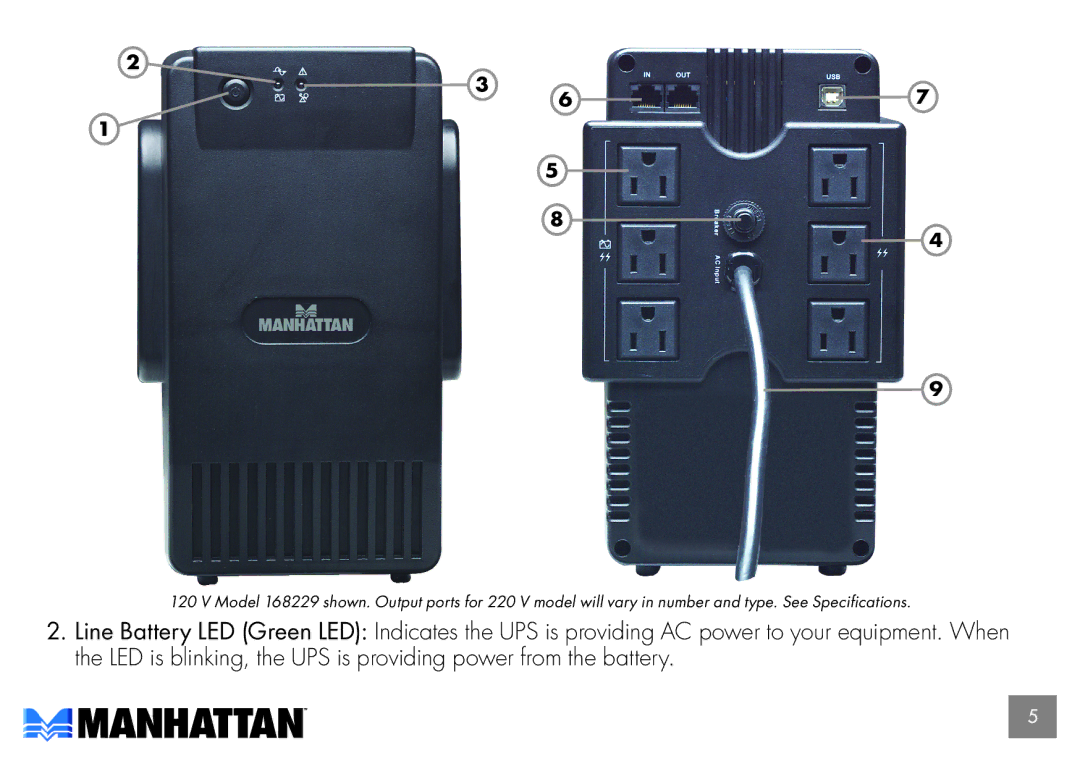 Manhattan Computer Products 168212, 168229 user manual 