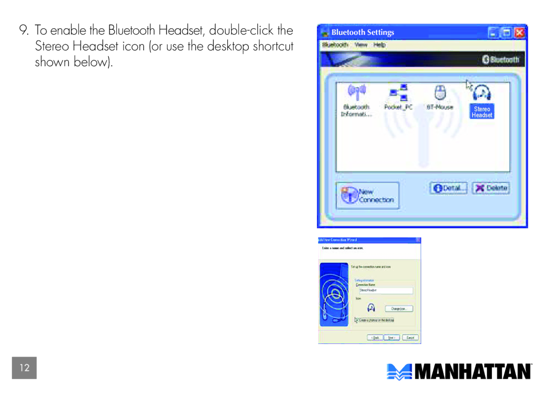 Manhattan Computer Products 175944 user manual Stereo Headset 