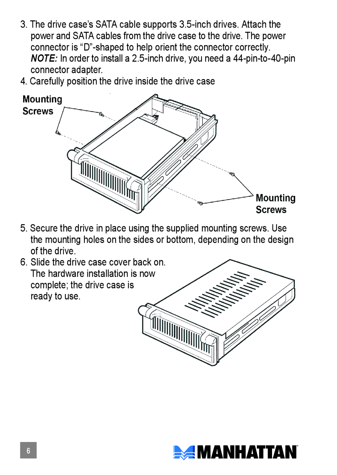 Manhattan Computer Products 451123, 451109 user manual 