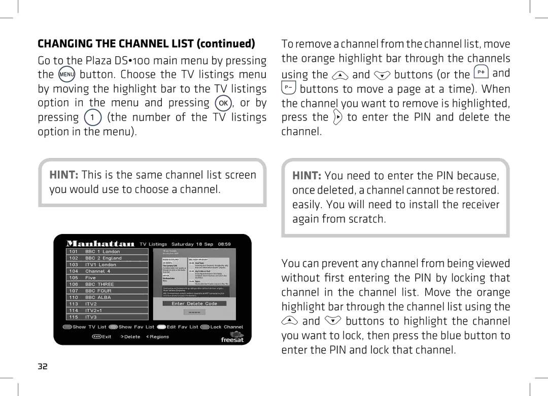 Manhattan Computer Products DS 100 manual Channel 