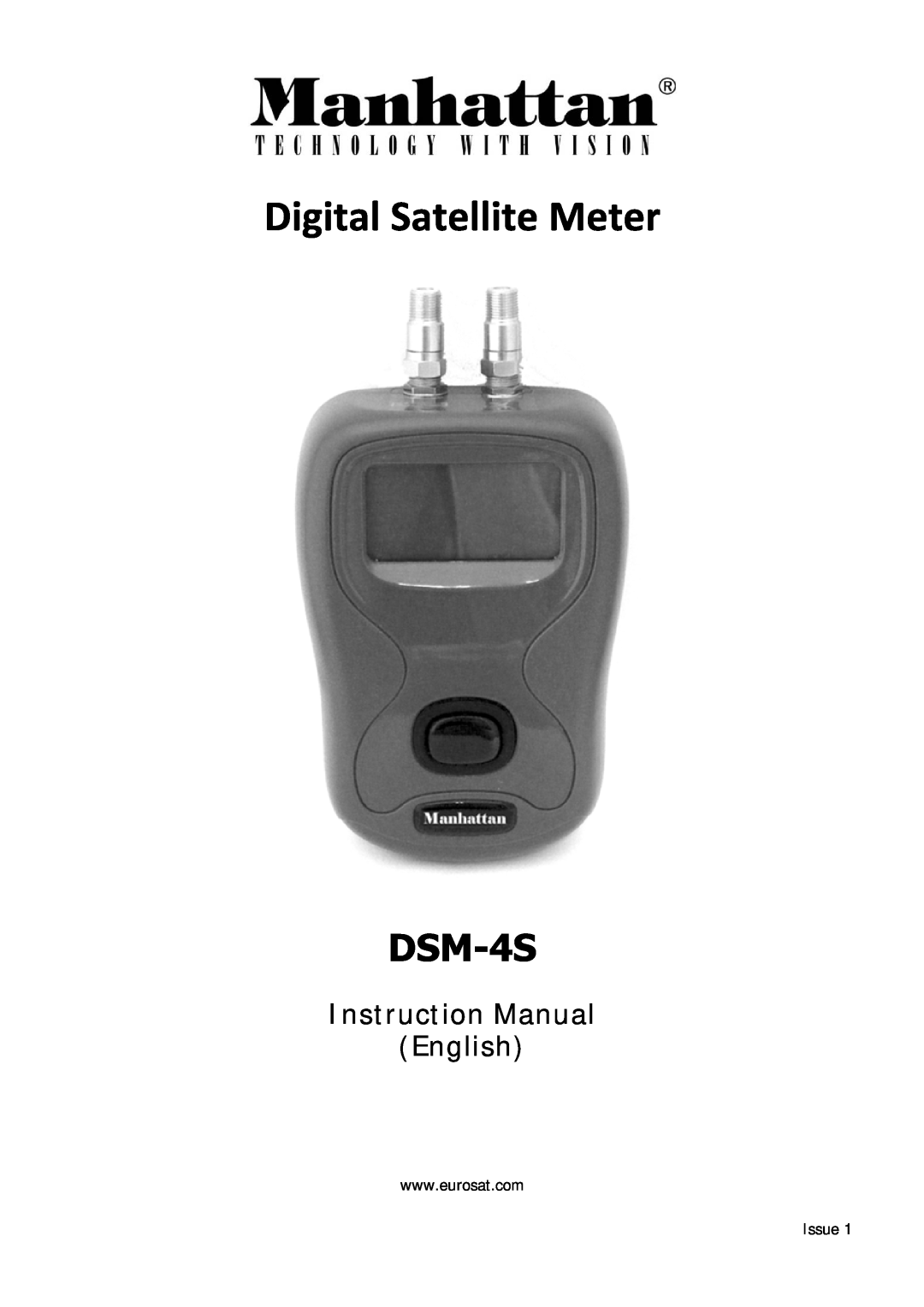 Manhattan Computer Products DSM-4S instruction manual Instruction Manual English, Issue 