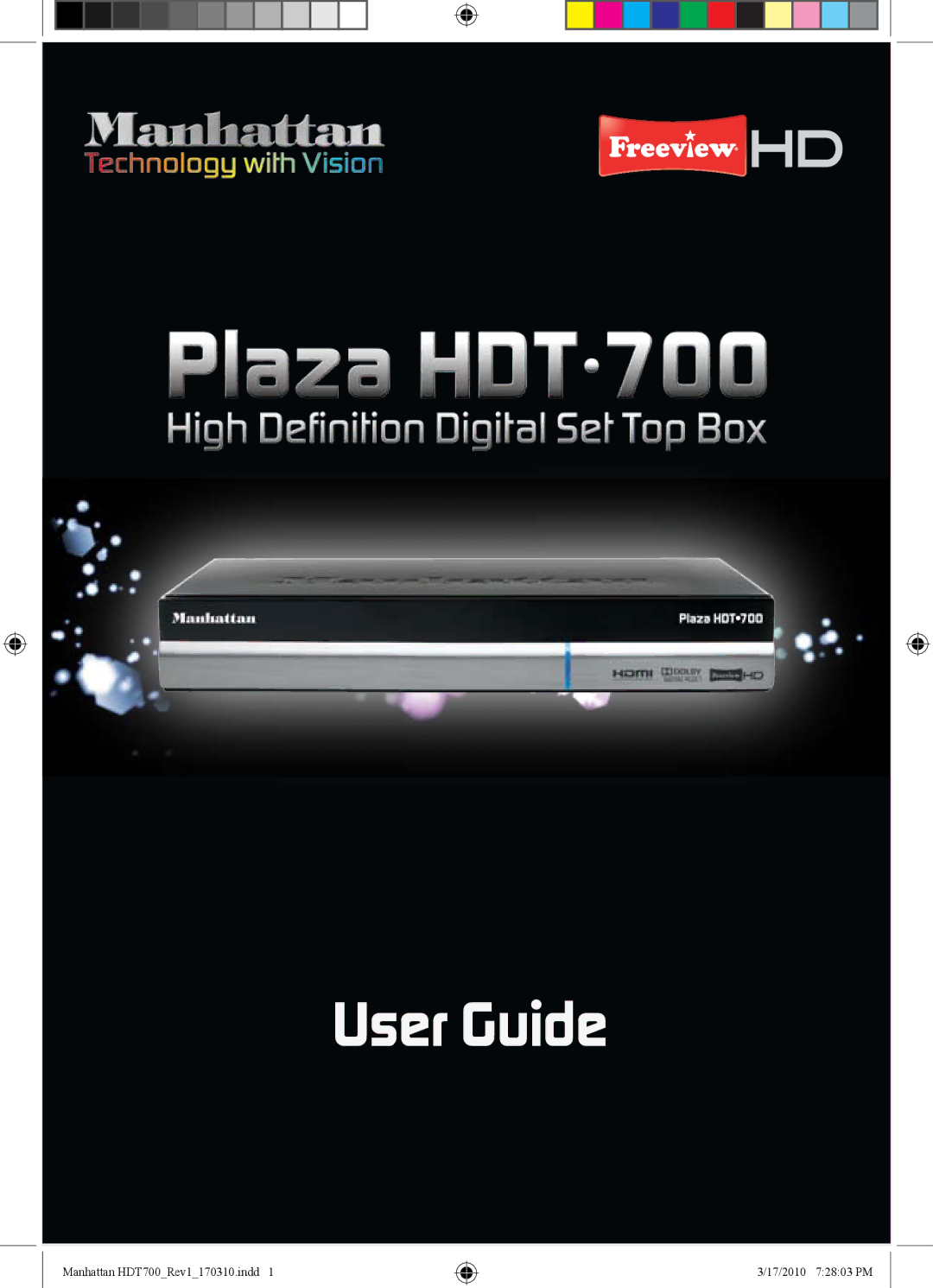 Manhattan Computer Products Plaza HDT-700 manual User Guide 