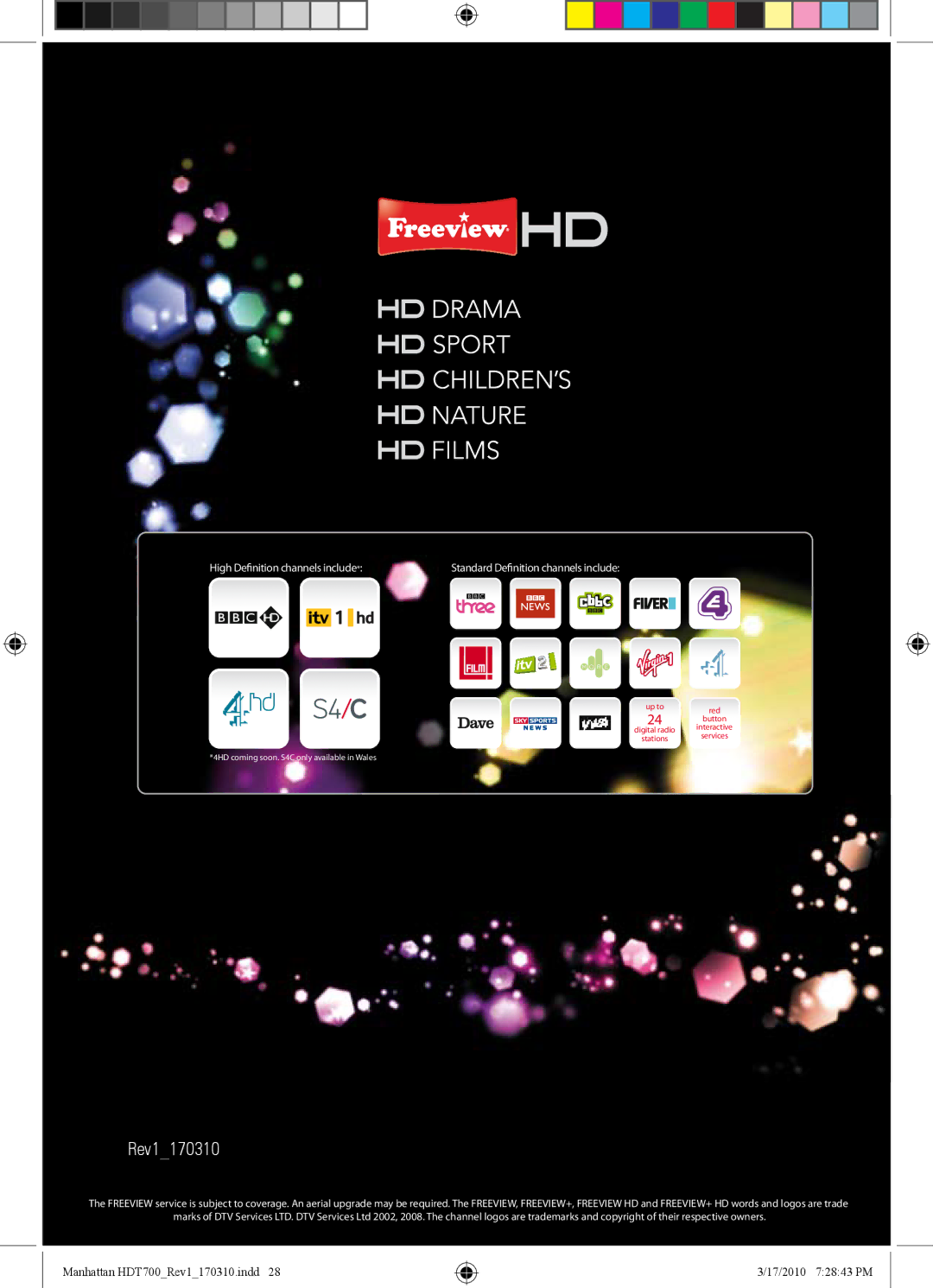 Manhattan Computer Products Plaza HDT-700 manual Installation Information, TV Postcode Radio 