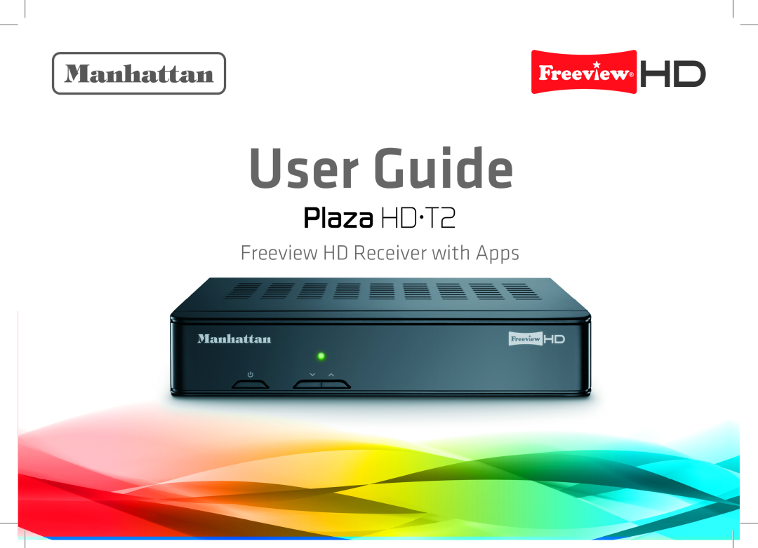 Manhattan Computer Products T2 manual User Guide, Freeview HD Receiver with Apps 