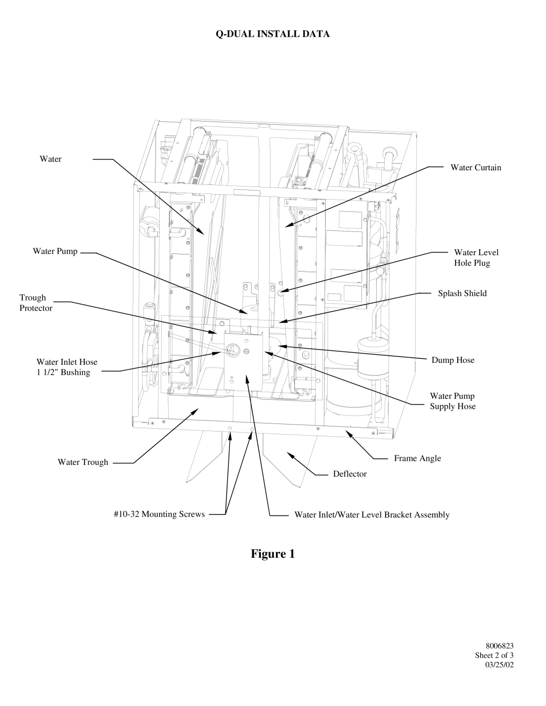 Manitowoc Ice 7601193, 7601223 installation instructions Dual Install Data 