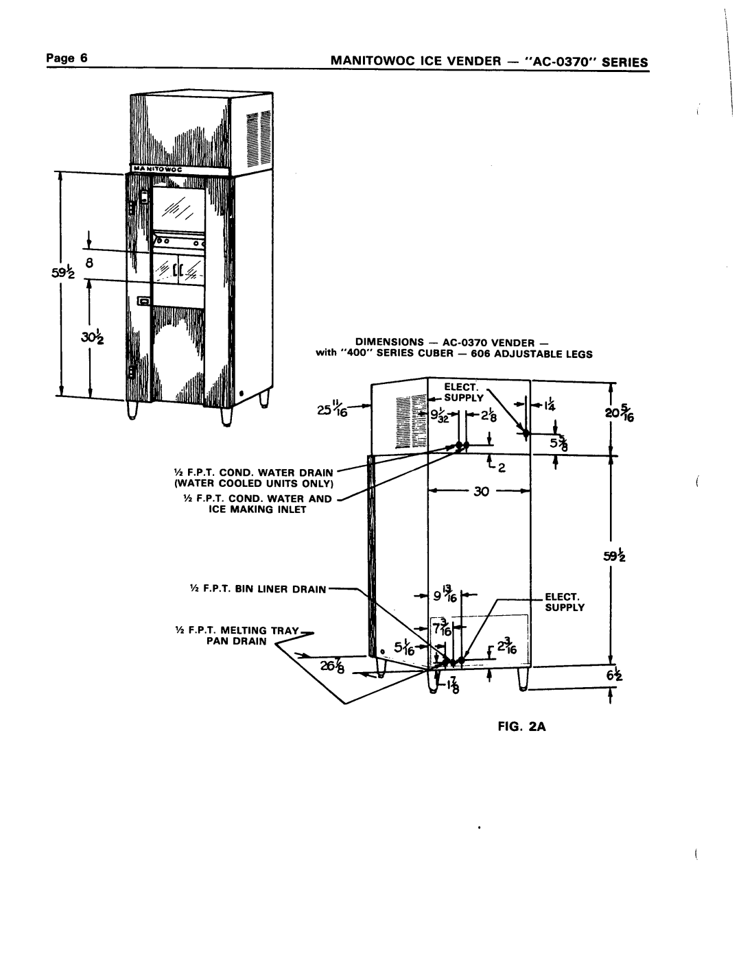 Manitowoc Ice AC-0370 manual 