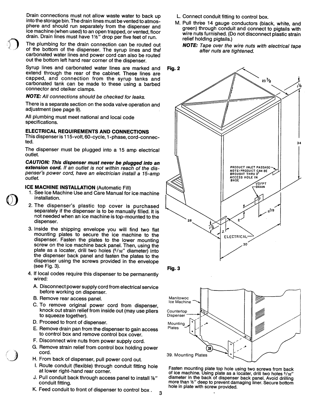 Manitowoc Ice CSA-151 manual 