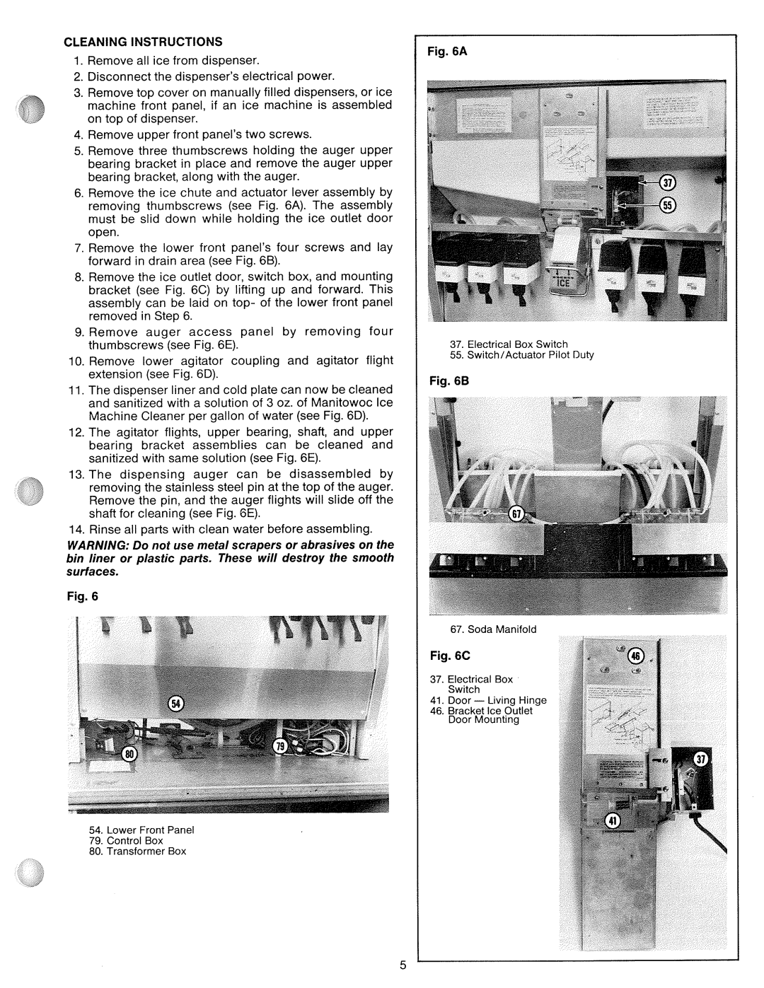 Manitowoc Ice CSA-151 manual 