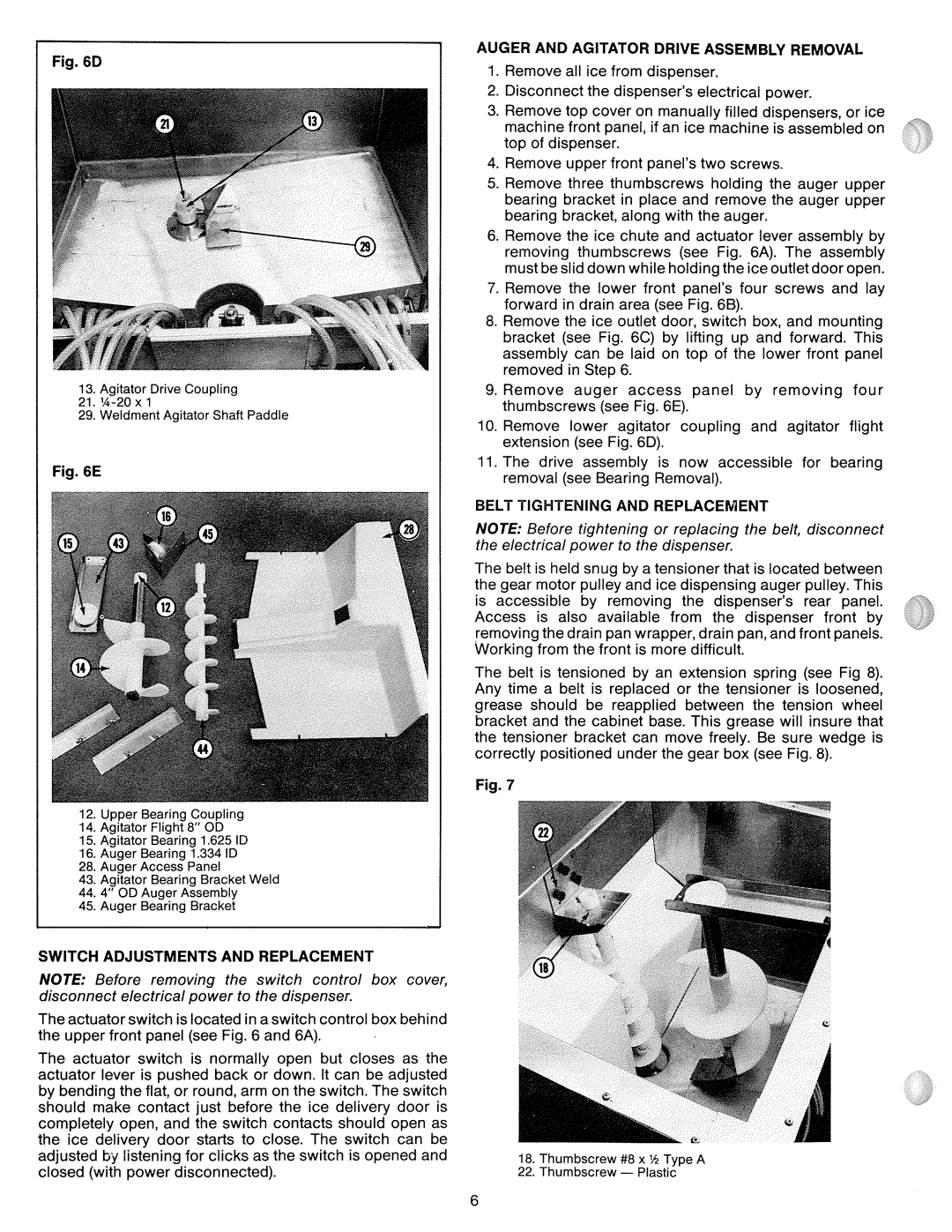 Manitowoc Ice CSA-151 manual 