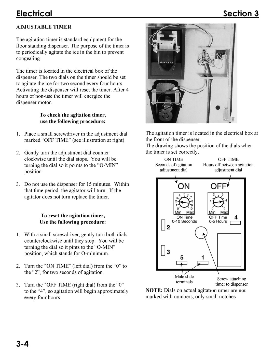 Manitowoc Ice Q160, Q290, Q300 service manual To check the DJitDtion timer, uVe the followinJ procedure 