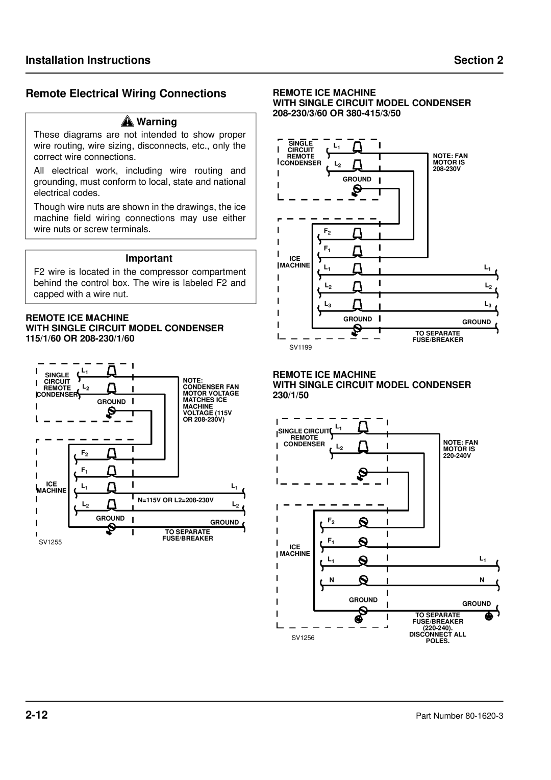 Manitowoc Ice manual Single 