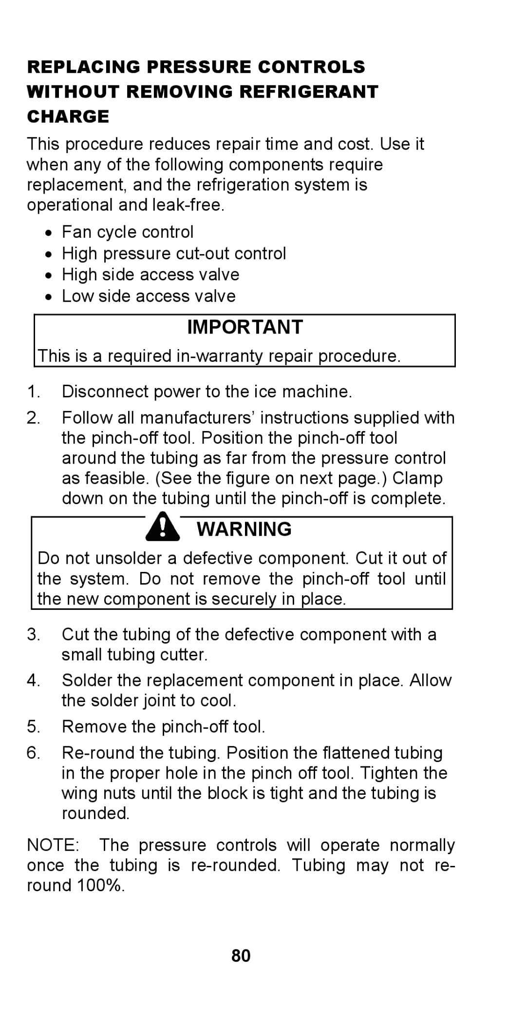 Manitowoc Ice STH003 manual 