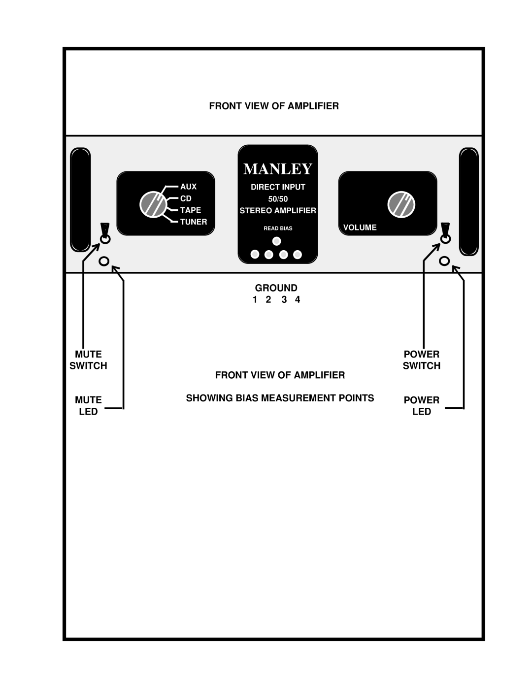 Manley Labs 50/50 owner manual Manley 