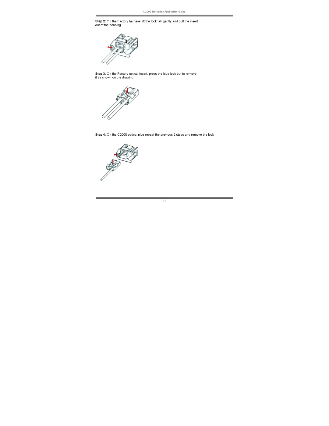 Mantis manual C2000 Mercedes Application Guide 