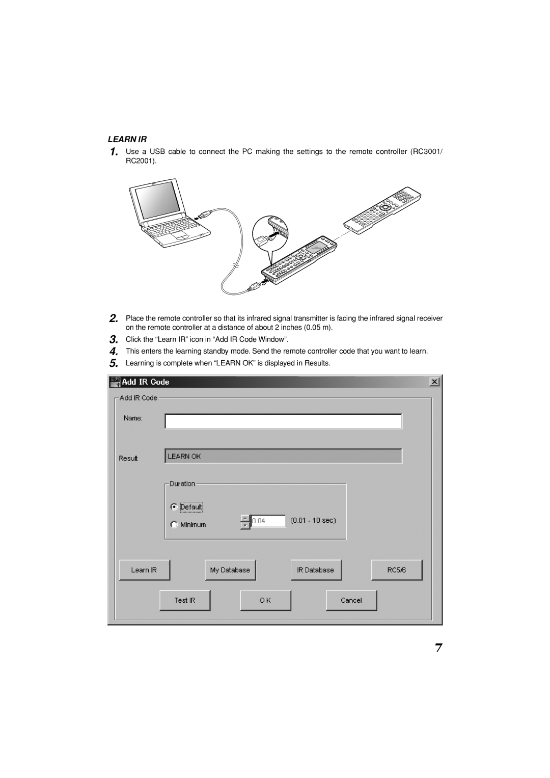 Marantz 3 manual Learn IR 