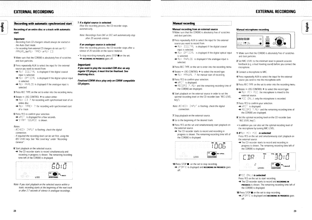 Marantz DR4160 manual 