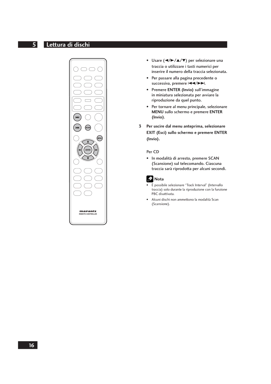 Marantz DV4001 manual Per CD 