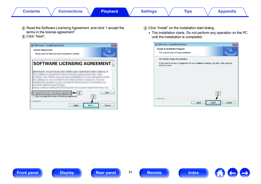 Marantz HD-DAC1 owner manual Software Licensing Agreement 