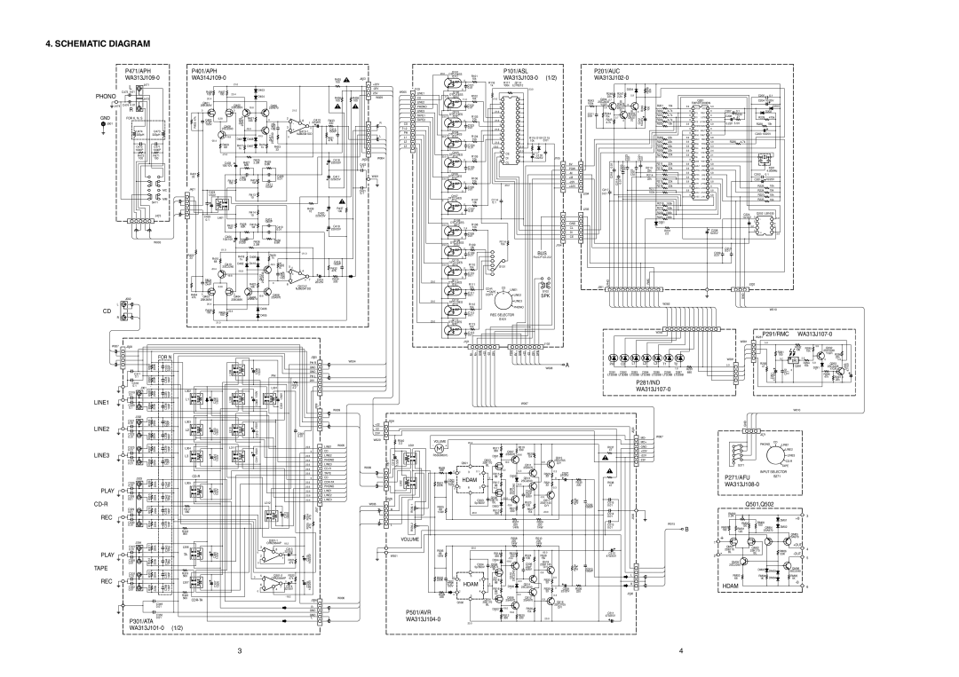 Marantz PM-17SA technical specifications Schematic Diagram 