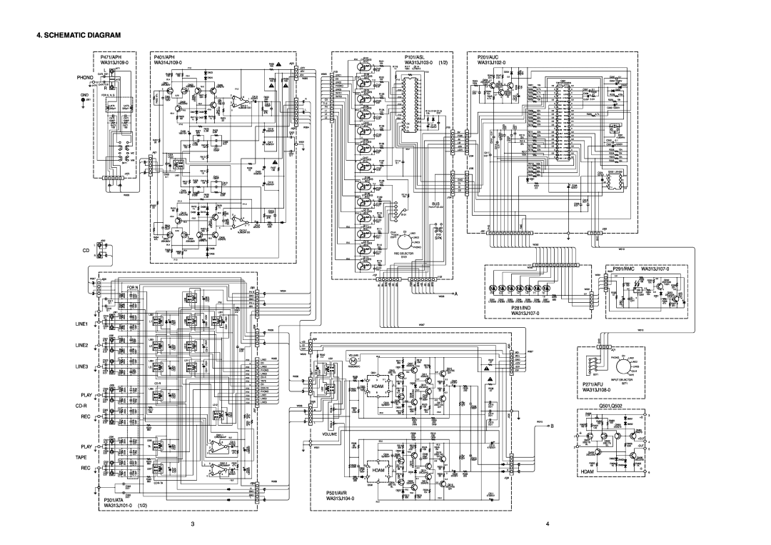 Marantz PM-17SA technical specifications Schematic Diagram 