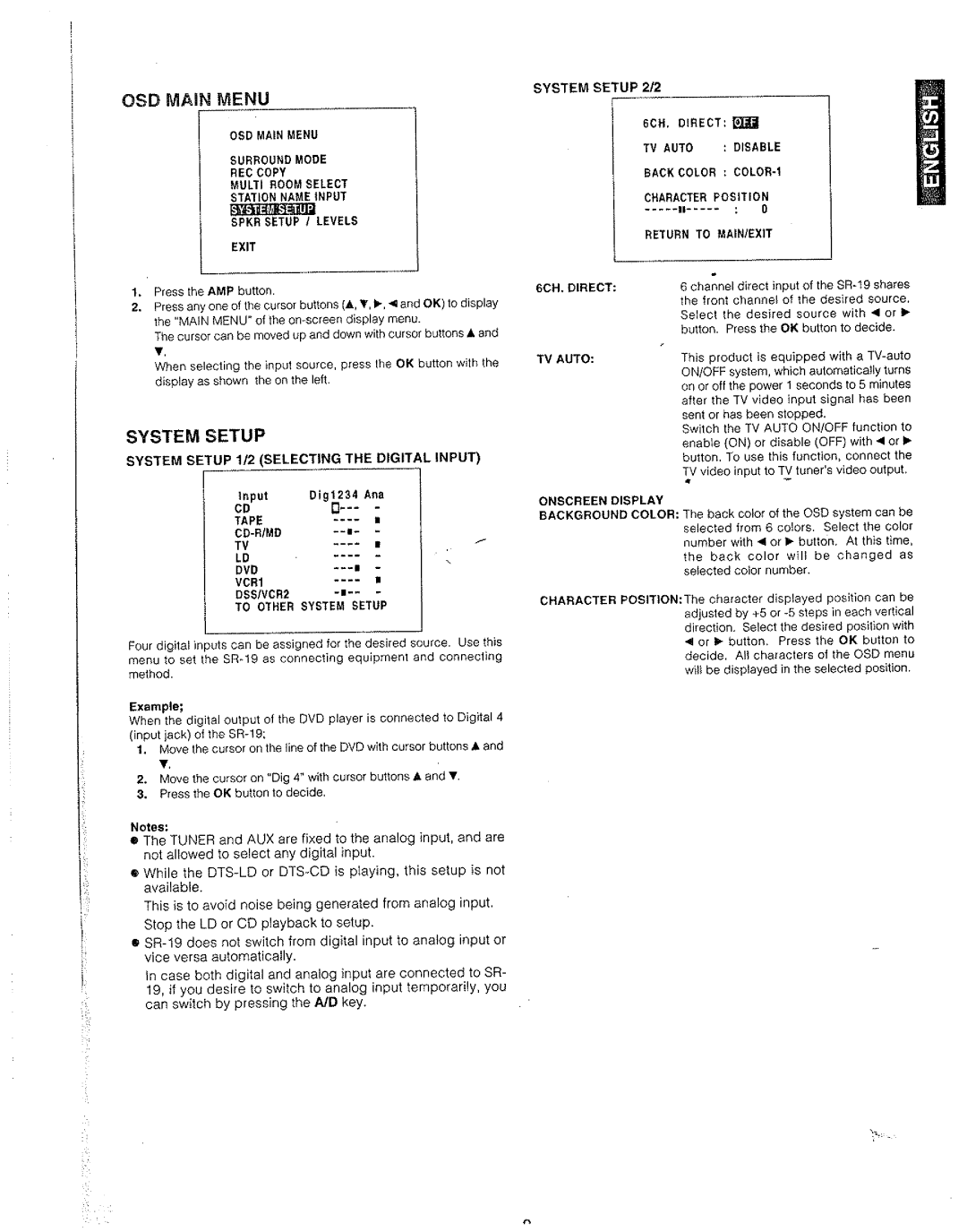 Marantz SR-19 manual 