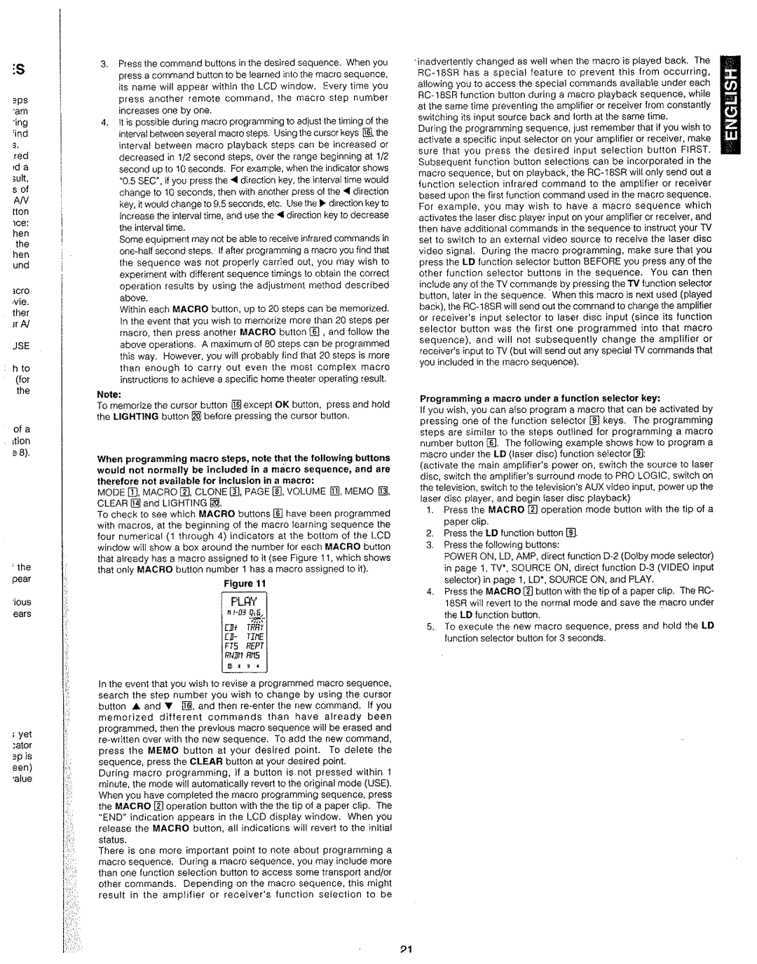 Marantz SR-19 manual 