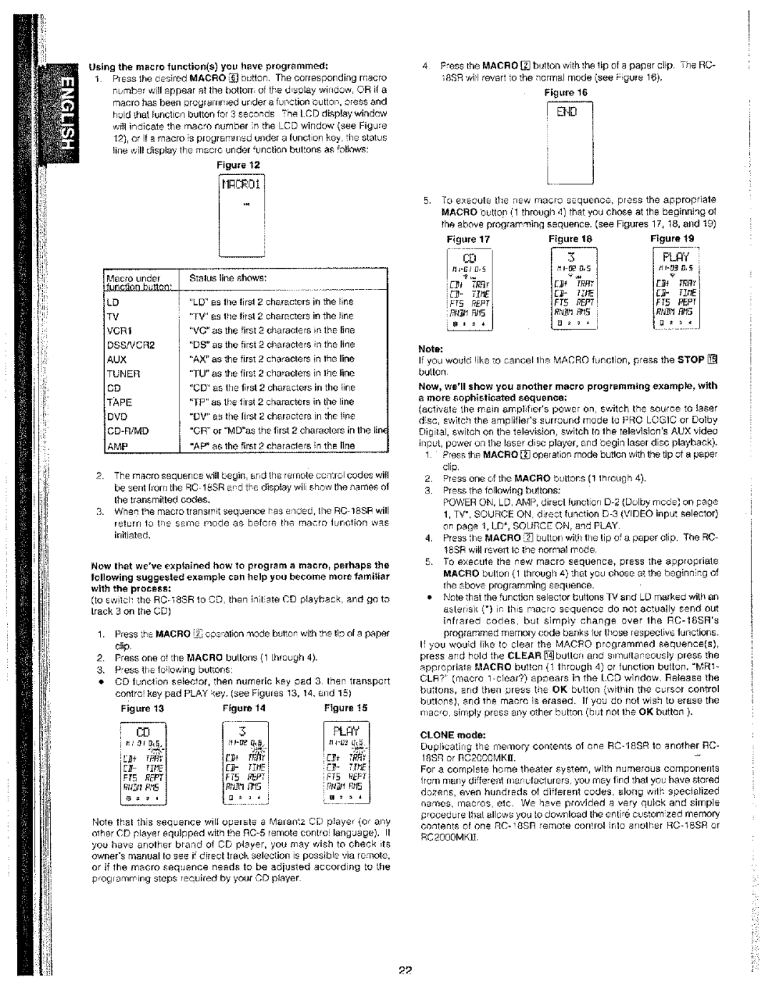 Marantz SR-19 manual 