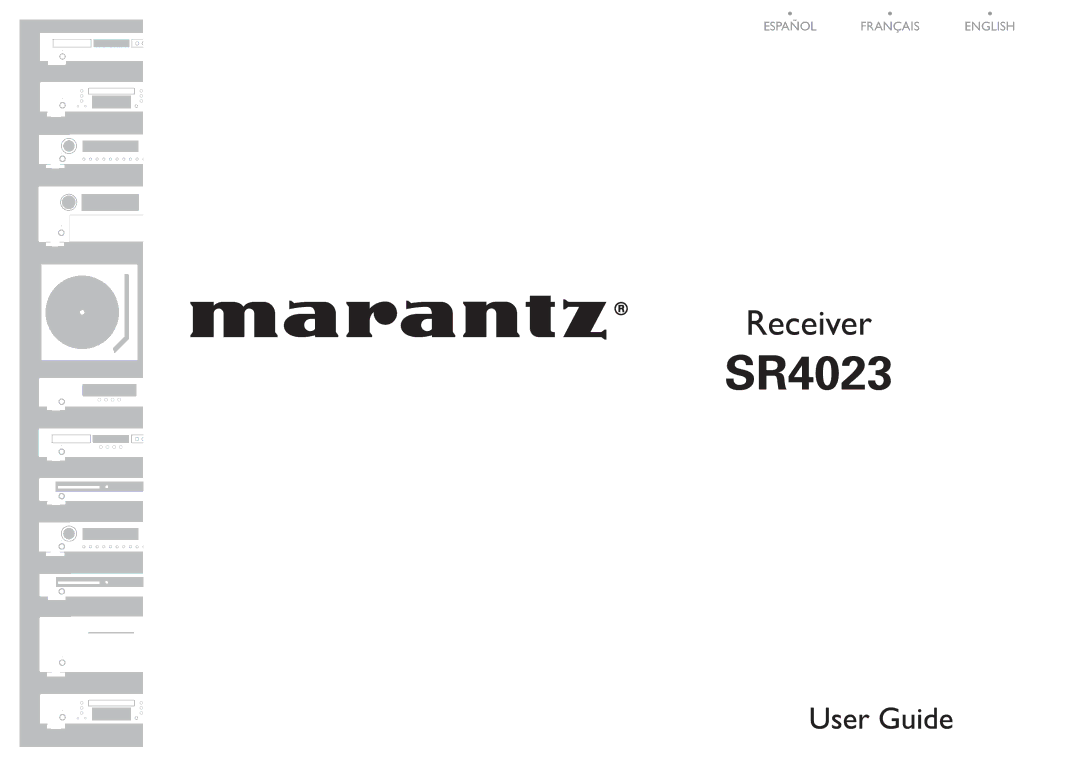 Marantz SR4023 manual 