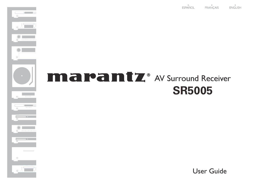 Marantz SR5005 manual 