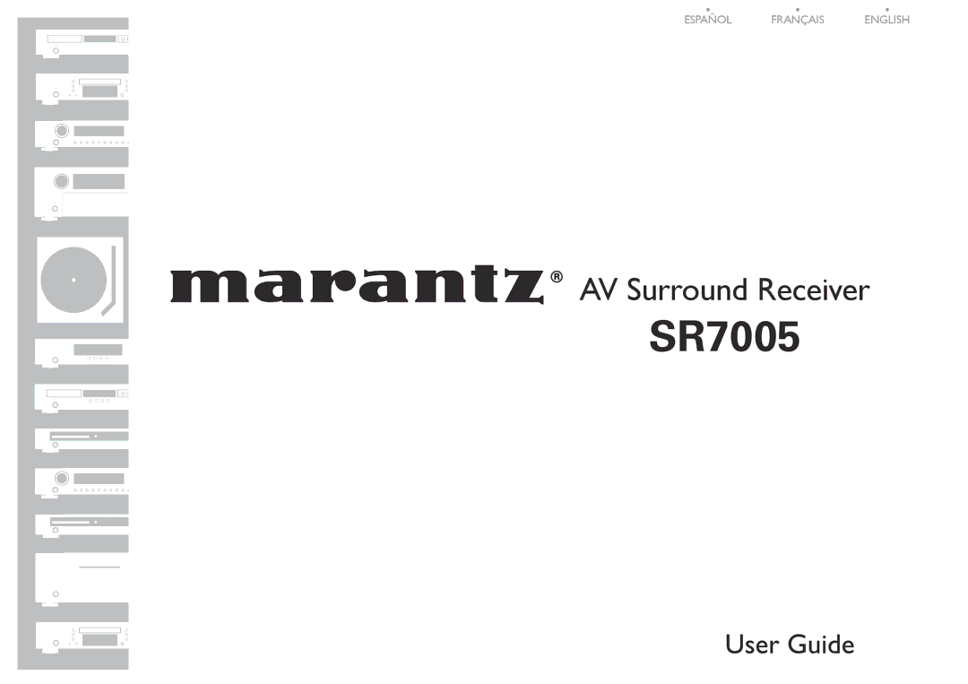 Marantz SR7005 manual 