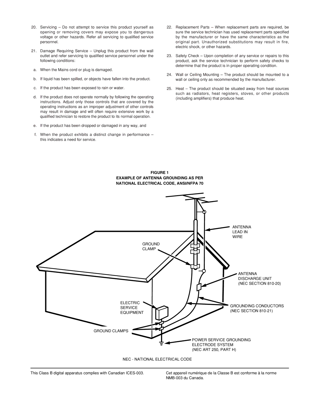 Marantz ST7001 manual 