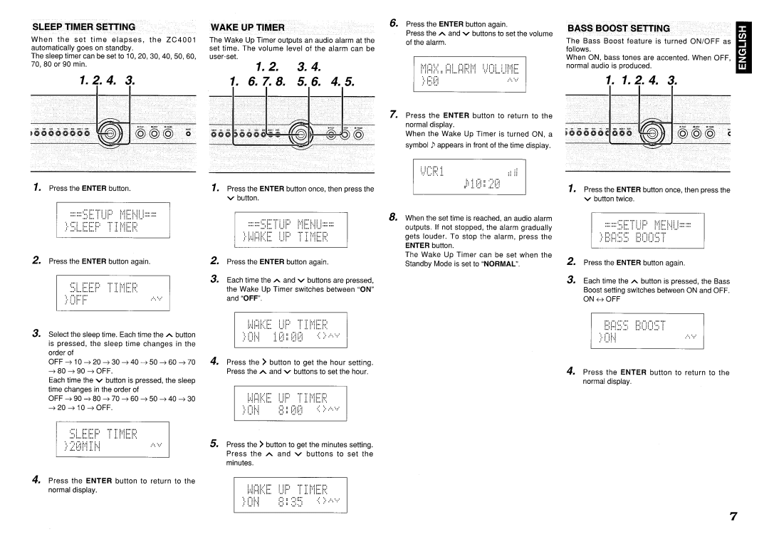 Marantz ZR6001 manual 