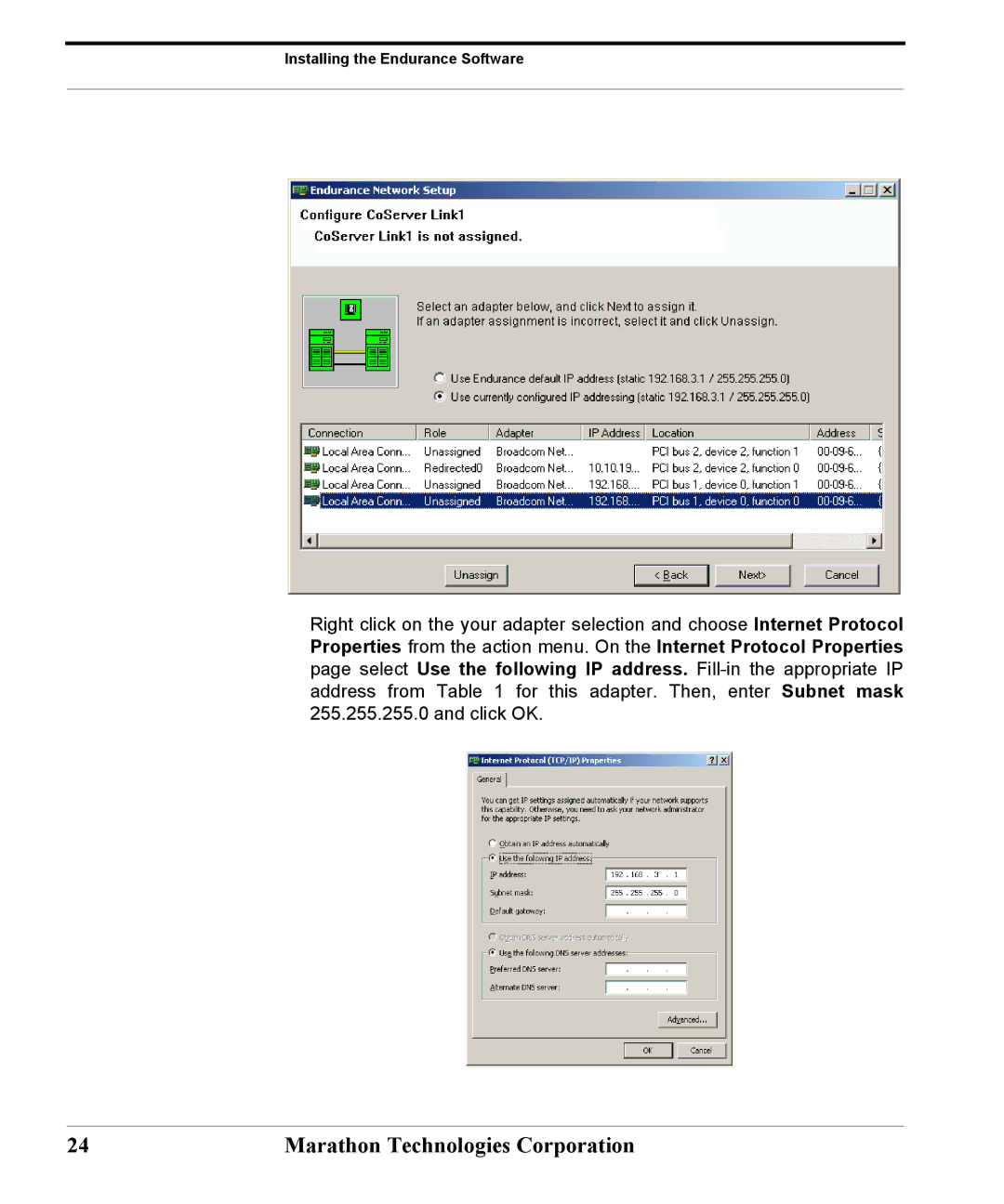 Marathon Computer IBM BladeCenter, FTvirtual Server manual Marathon Technologies Corporation 