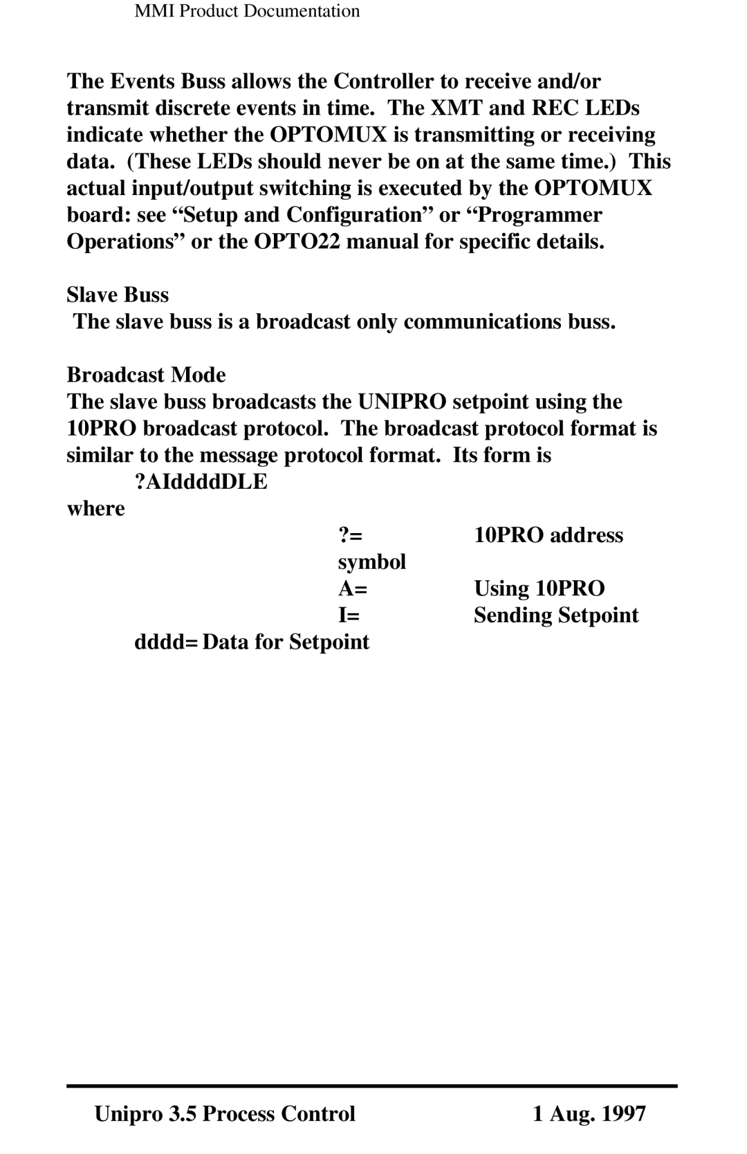 Marathon Computer V3.5 user manual MMI Product Documentation 