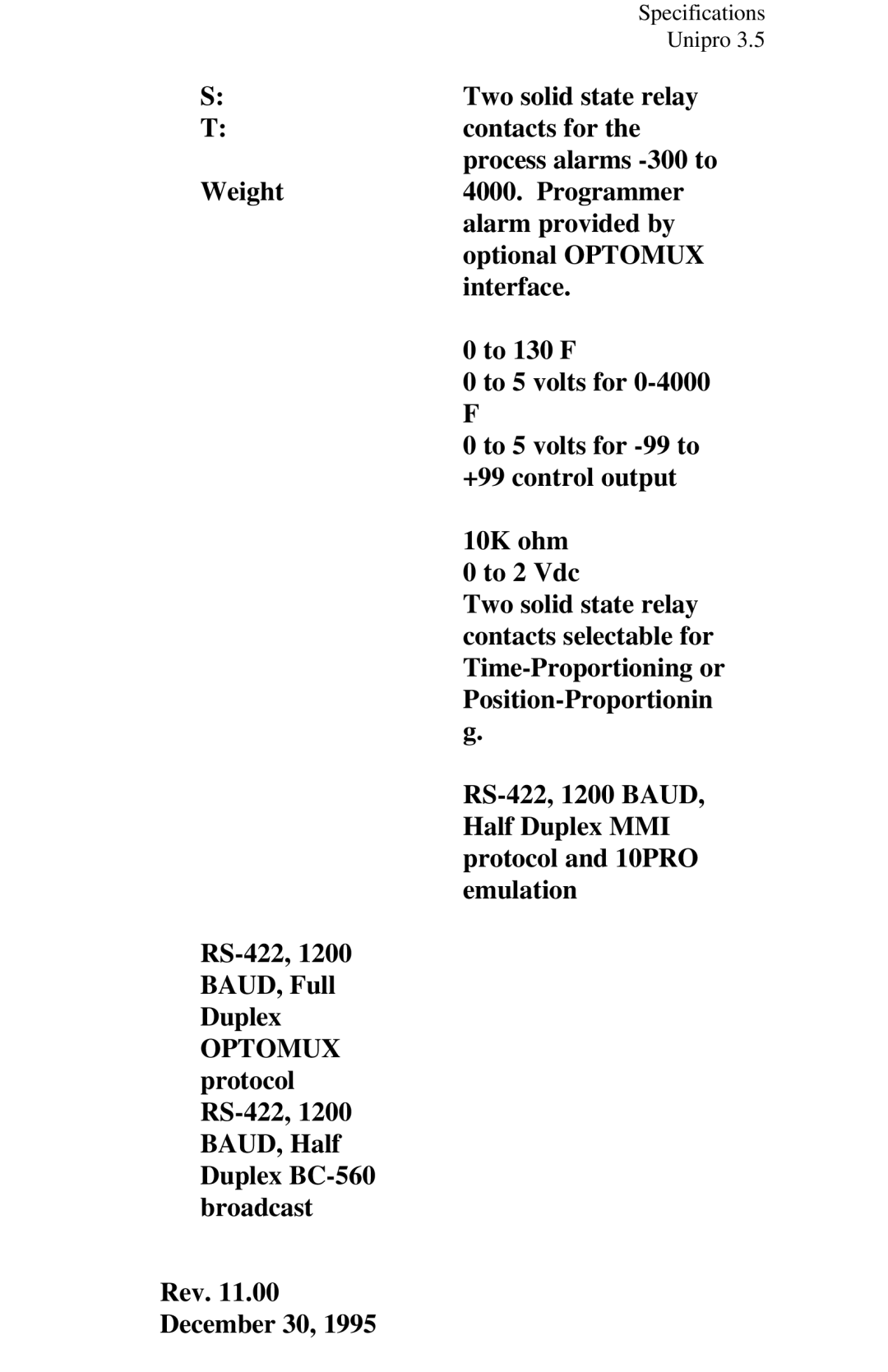 Marathon Computer V3.5 user manual Optomux 