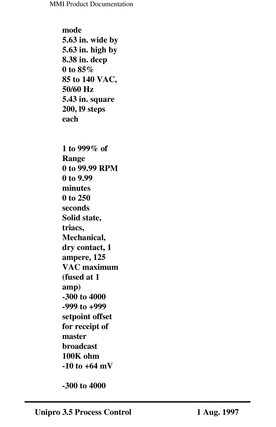 Marathon Computer V3.5 user manual MMI Product Documentation 