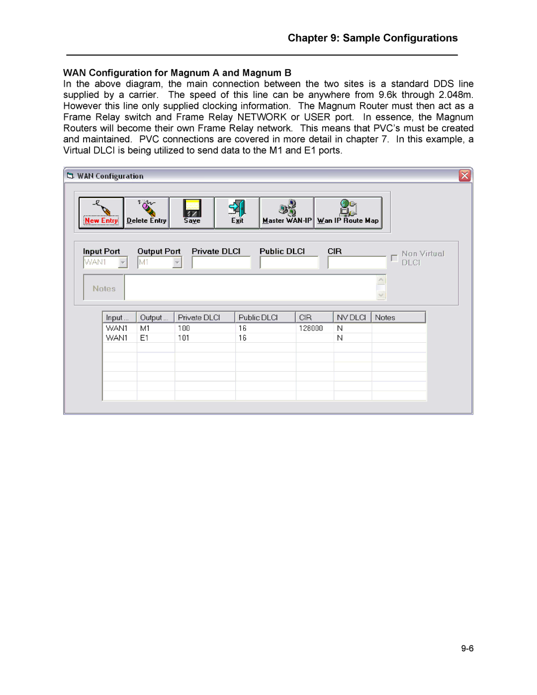 Marathon MAGNUM ROUTER manual WAN Configuration for Magnum a and Magnum B 