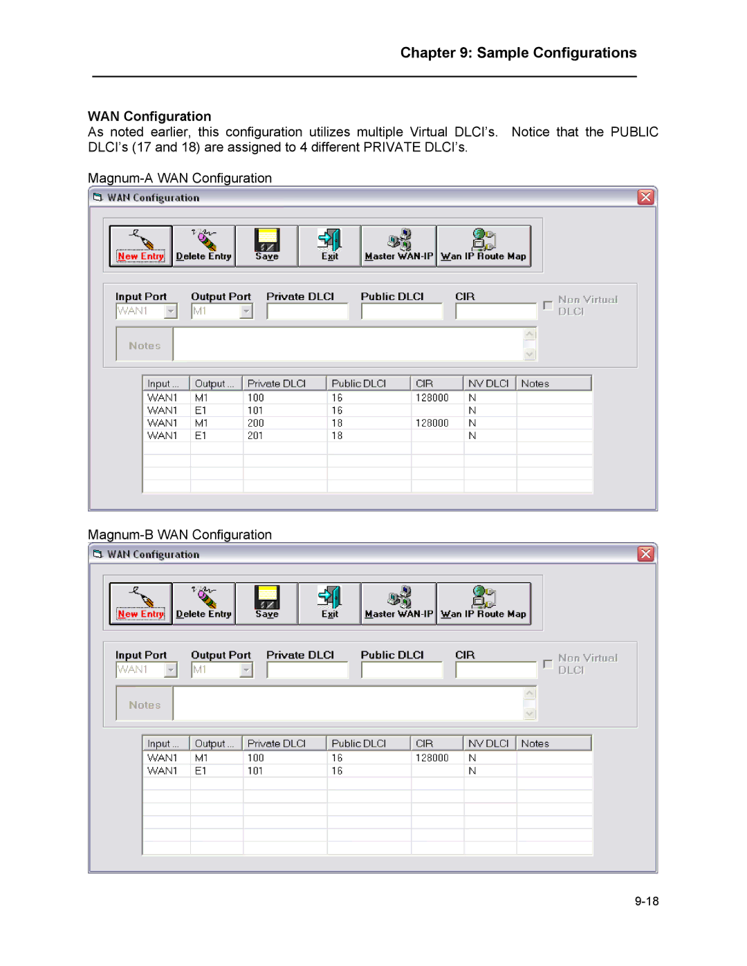 Marathon MAGNUM ROUTER manual WAN Configuration 