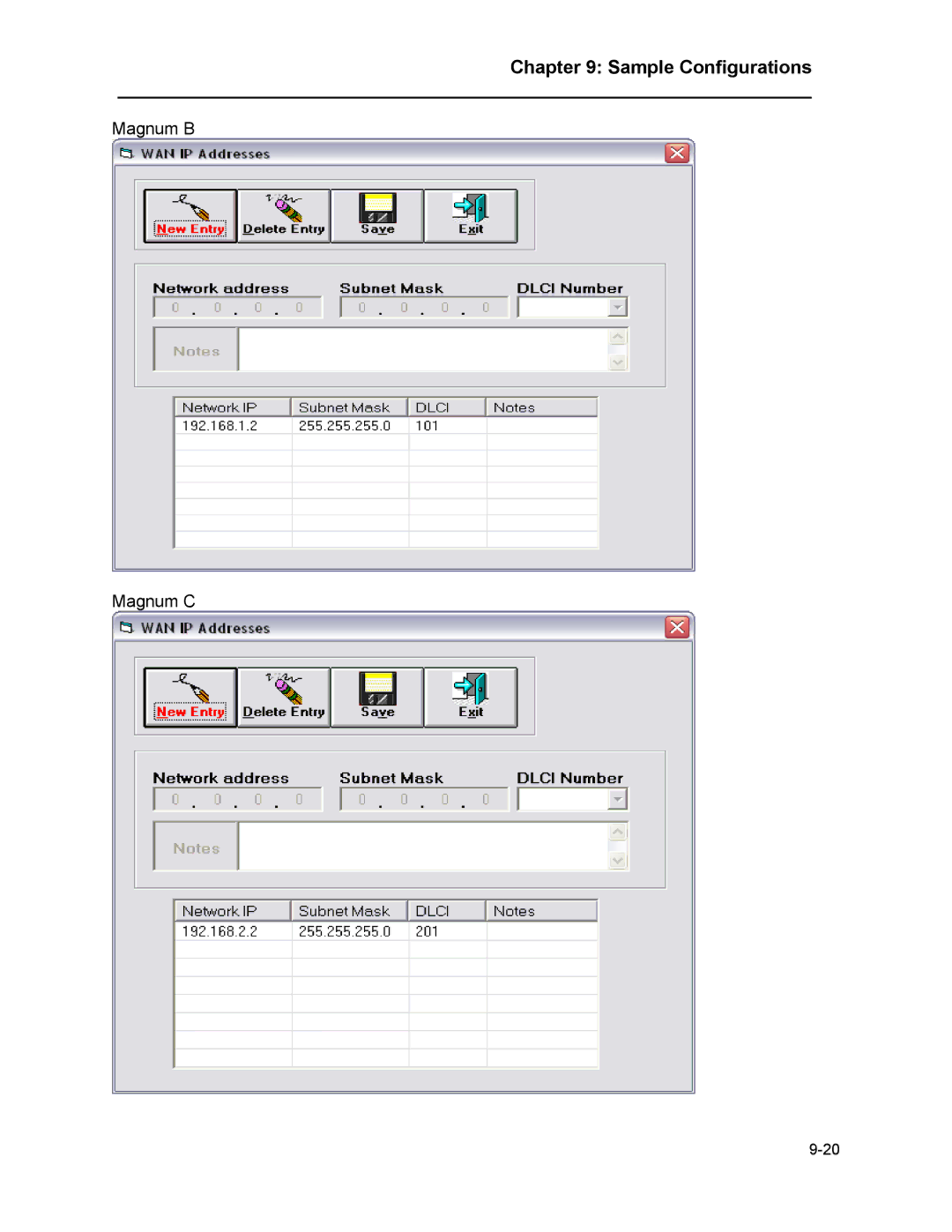 Marathon MAGNUM ROUTER manual Magnum B Magnum C 