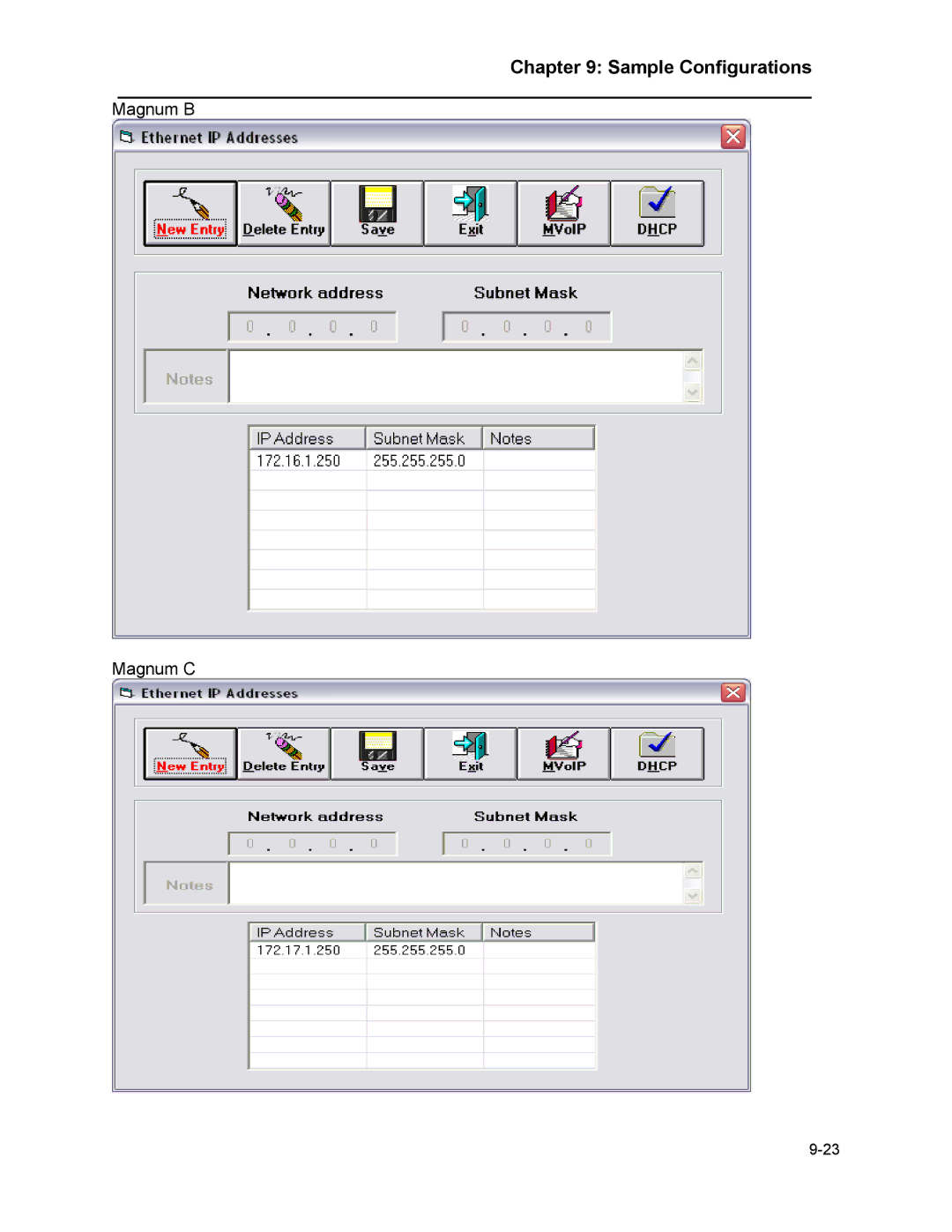 Marathon MAGNUM ROUTER manual Magnum B Magnum C 