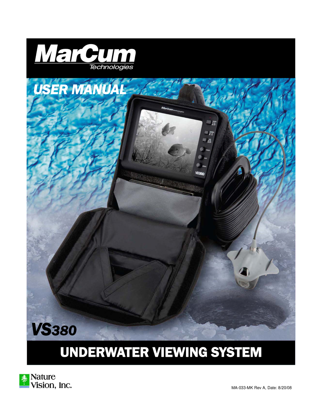 Marcum Technologies VS380 manual 