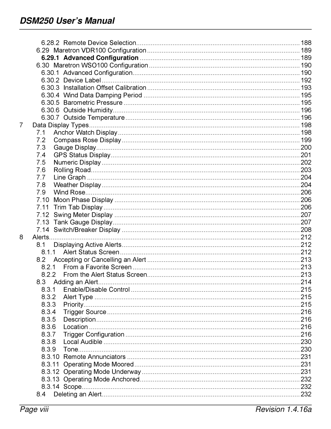 Maretron DSM250-01 user manual 29.1 