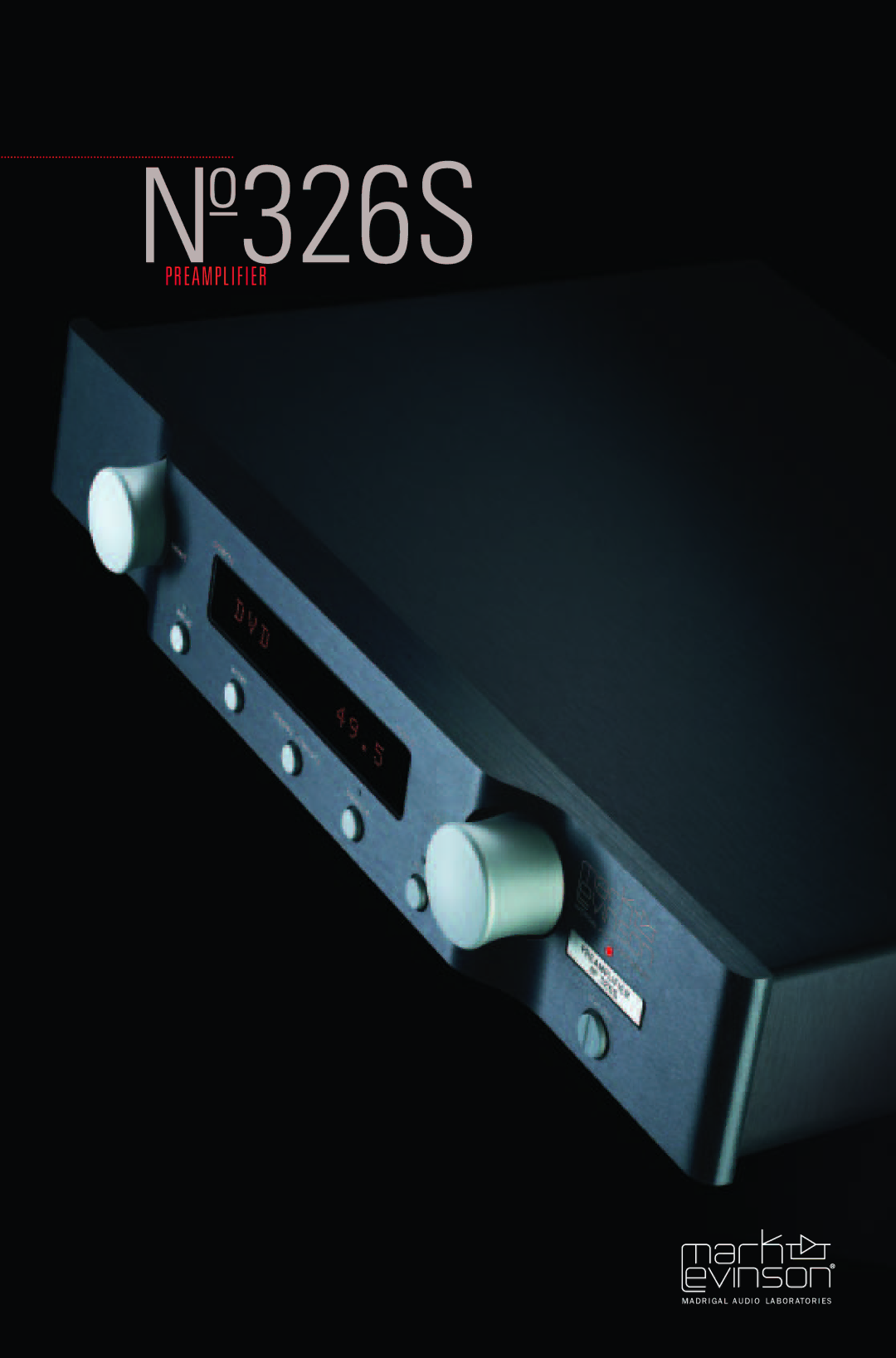 Mark Levinson manual No326S 