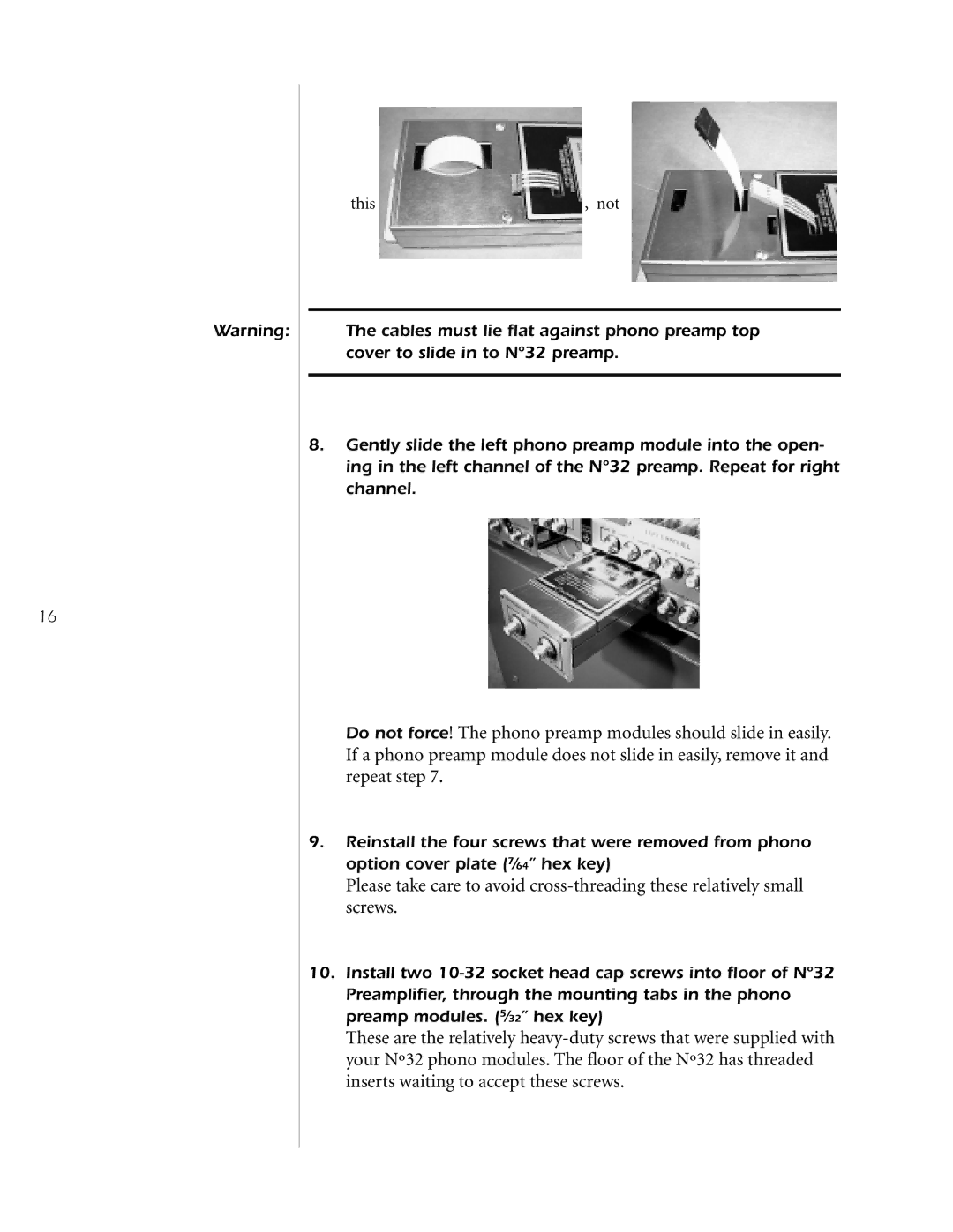 Mark Levinson N32 owner manual This Not 