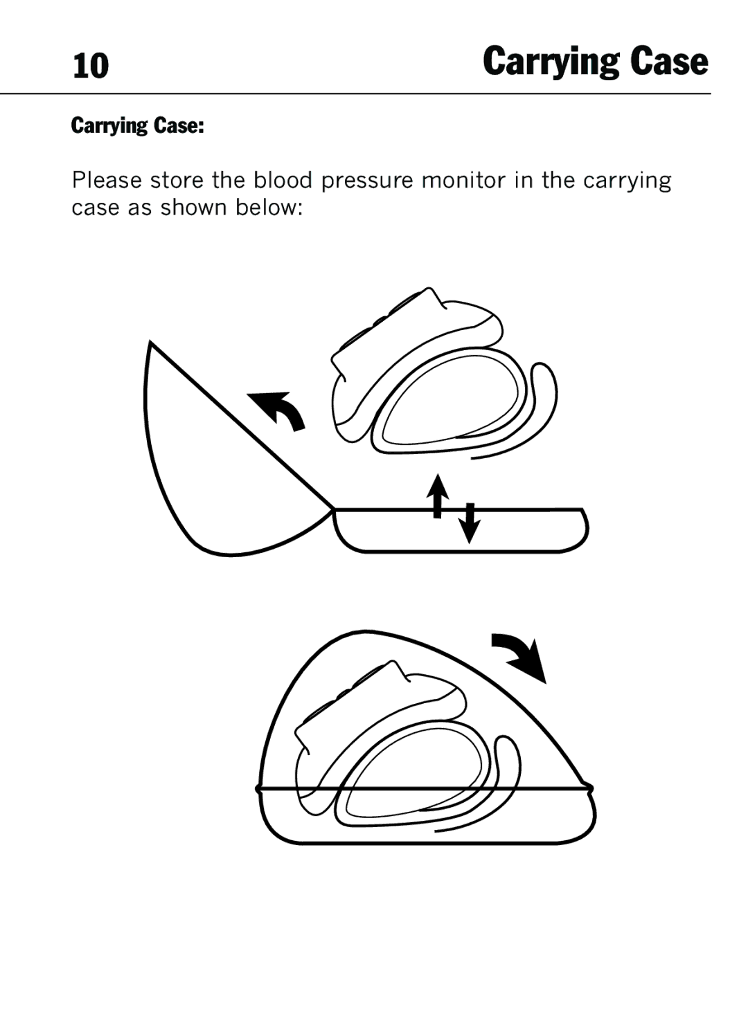 Mark Of Fitness 1140 manual Carrying Case 